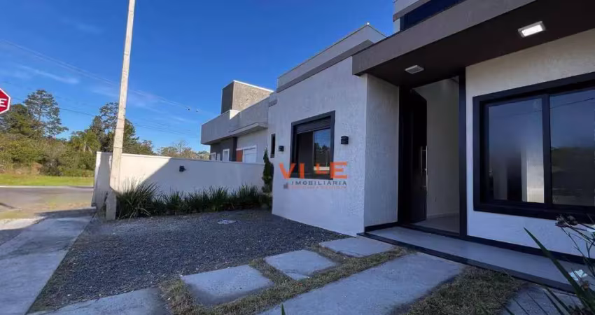 Casa com 3 dormitórios à venda, 88 m² por r$ 569.000,00 - villagio palermo - gravataí/rs