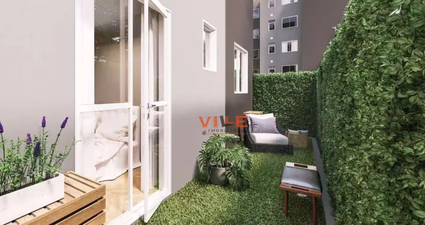 Apartamento novo com pátio à venda na morada do vale i em gravataí.