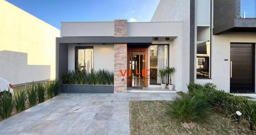 Casa com 3 dormitórios à venda, 78 m² por r$ 699.000,00 - condomínio residencial primavera - gravataí/rs