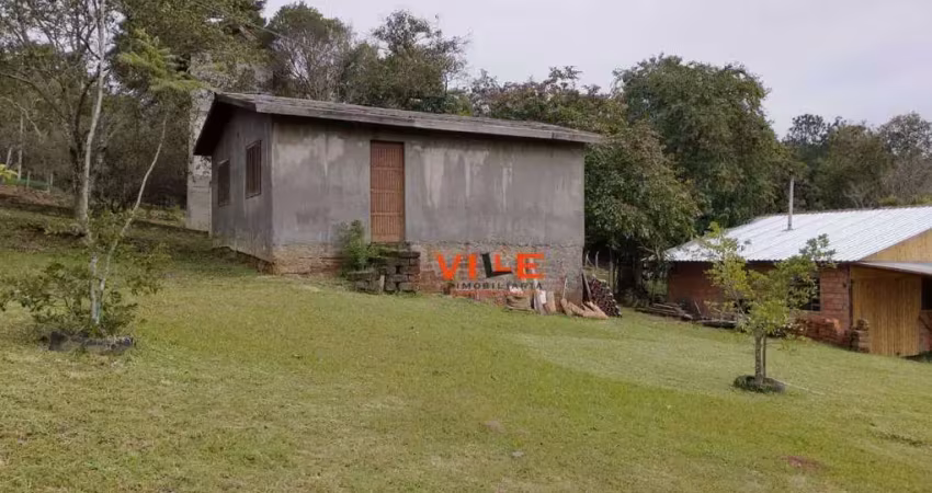 Chácara com 2 dormitórios à venda, 4000 m² por r$ 227.000,00 - morungava - gravataí/rs