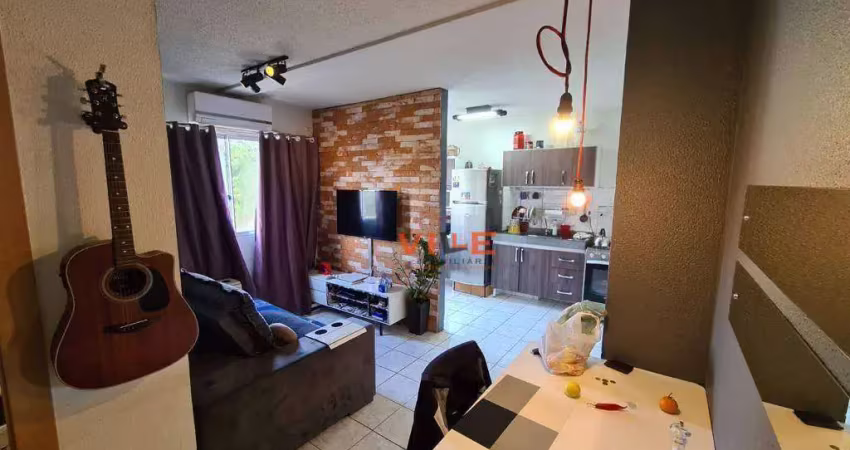 Apartamento com 2 dormitórios à venda, 55 m² por r$ 225.000,00 - santa fé - gravataí/rs