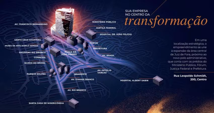 Loja de 168m² no Grand Tower, poucos metros do novo fórum