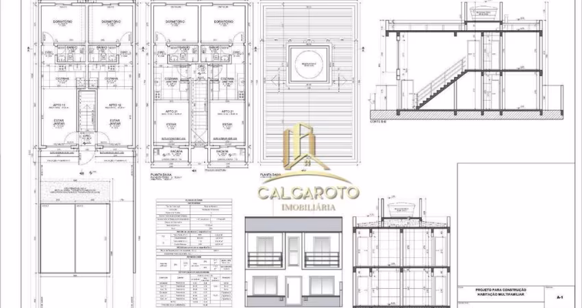 Apartamento com 1 dormitório à venda, 31 m² por R$ 155.000,00 - Jardim Algarve - Alvorada/RS