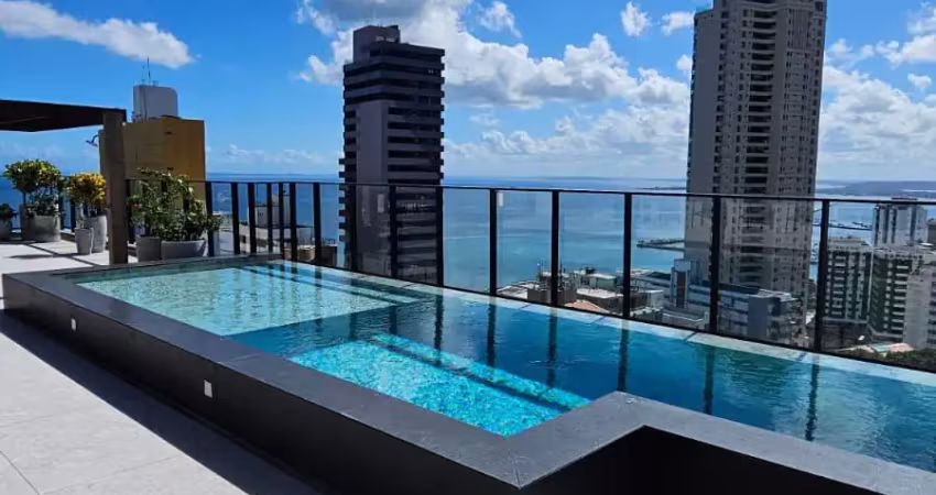 O luxo de viver com menos no m² mais nobre da cidade.