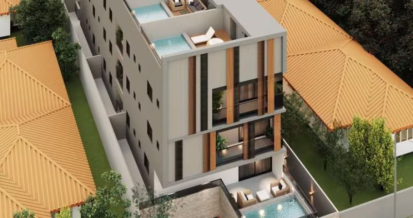 COBERTURA DUPLEX, COM 3 DORMITÓRIOS SENDO UM SUITE, NOS BANCÁRIOS PRÓXIMO A CAIXA ECONÔMICA E PRAÇA DA PAZ!