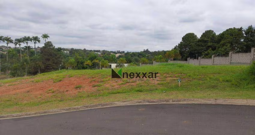 Terreno à venda, 543 m² por R$ 1.060.000,00 - Condomínio Reserva do Itamaracá - Valinhos/SP