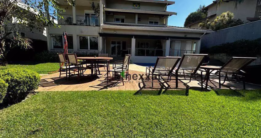 Casa com 4 dormitórios à venda, 472 m² por R$ 3.200.000,00 - Condomínio Portal do Lago - Valinhos/SP