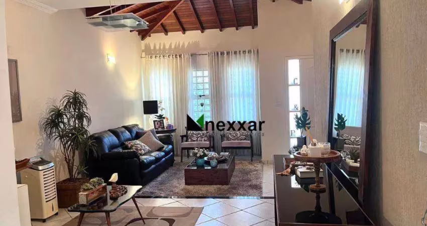 Casa com 3 dormitórios à venda, 225 m² por r$ 1.100.000,00 - condomínio vivenda das quaresmeiras - valinhos/sp