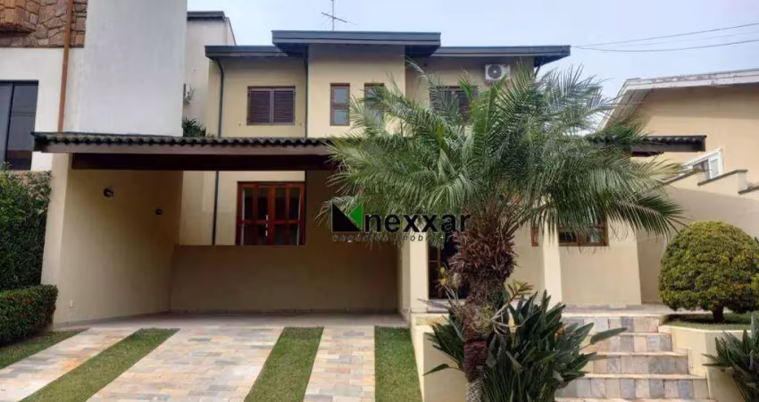Casa com 3 dormitórios, 300 m² - venda por r$ 1.590.000,00 ou aluguel por r$ 8.800,00/mês - condominio villagio florença - valinhos/sp