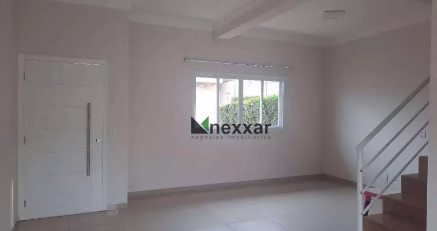 Casa com 3 dormitórios para alugar, 110 m² por r$ 6.500,00/mês - condomínio quinta do porto - valinhos/sp