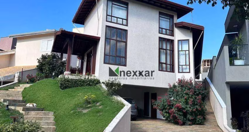 Casa com 3 dormitórios à venda, 323 m² por r$ 2.050.000,00 - condomínio reserva colonial - valinhos/sp