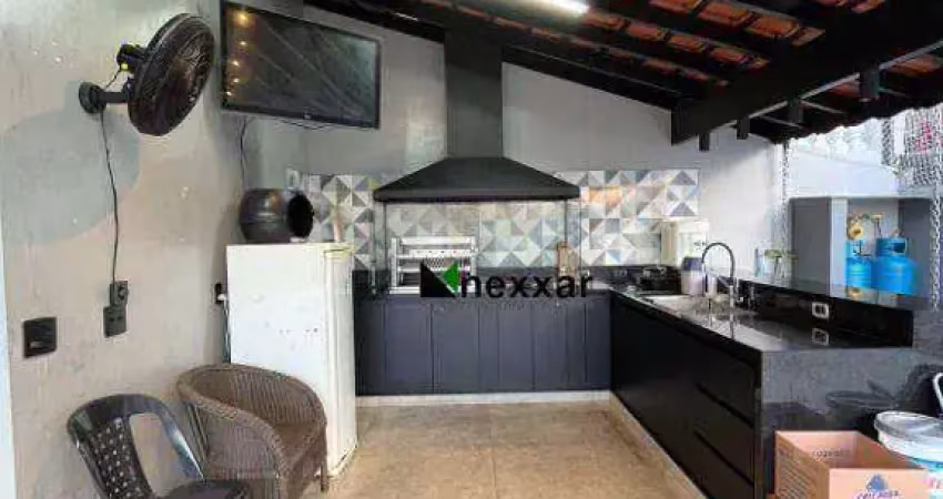 Casa com 3 dormitórios à venda, 182 m² por r$ 800.000,00 - jardim pinheiros - valinhos/sp