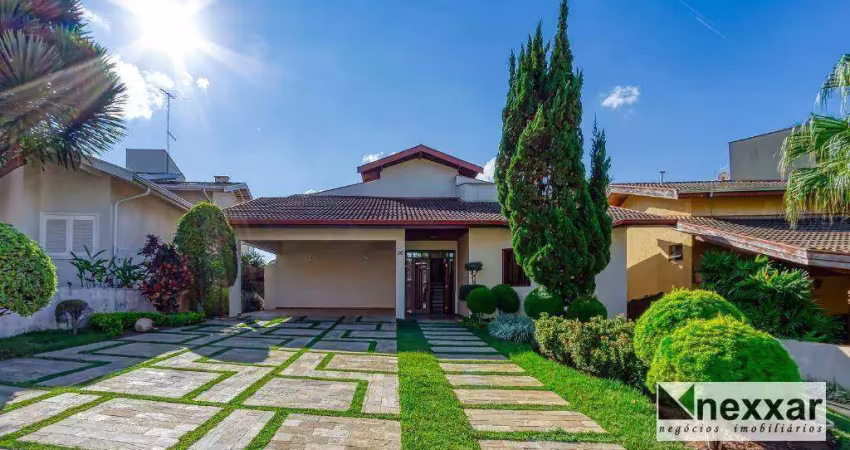 Casa com 4 dormitórios para alugar, 382 m² por r$ 13.487,00/mês - condomínio residencial portal do quiririm - valinhos/sp