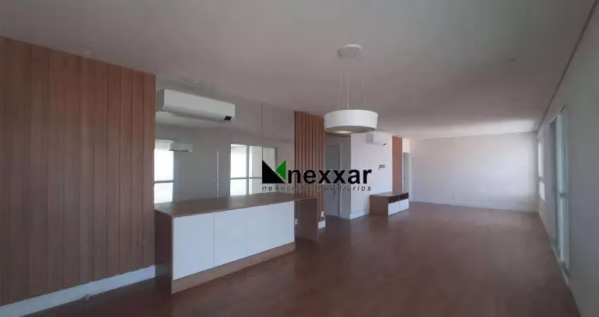 Apartamento com 4 dormitórios para alugar, 247 m² por r$ 14.903/mês - jardim paiquerê - valinhos/sp