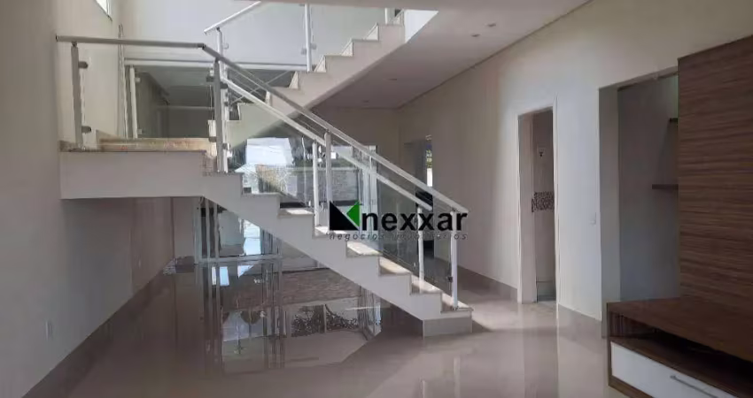 Casa com 3 dormitórios para alugar, 271 m² por r$ 5.652,00/mês - jardim alto da colina - valinhos/sp