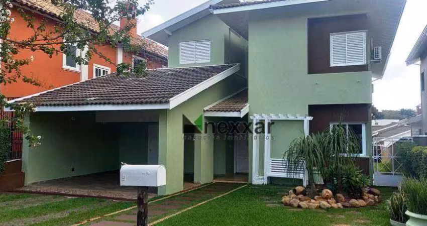 Casa com 4 dormitórios para alugar, 353 m² por r$ 12.087,00/mês - condomínio reserva colonial - valinhos/sp