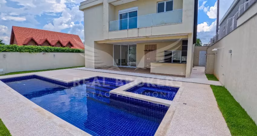 Casa em condomínio de alto padrão em alphaville para locação