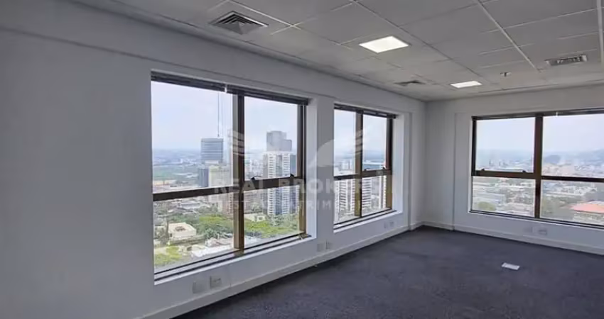 Sala comercial de 55 m² para locação no melhor de alphaville