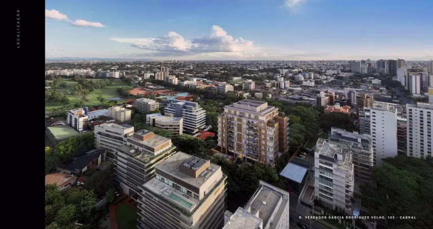 Apartamento para Venda em Curitiba, Cabral, 3 dormitórios, 3 suítes, 4 banheiros, 3 vagas