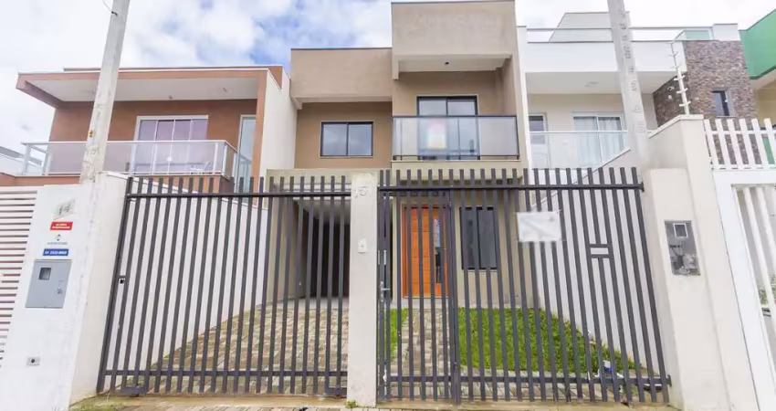 Sobrado novo no Pilarzinho a poucos minutos do Parque Tingui Financia e aceita FGTS!