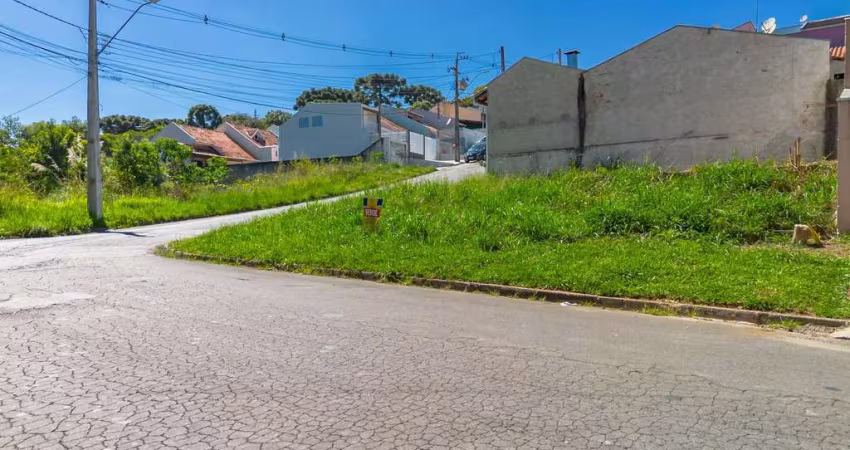 Terreno de esquina 136,41m² Campo Largo