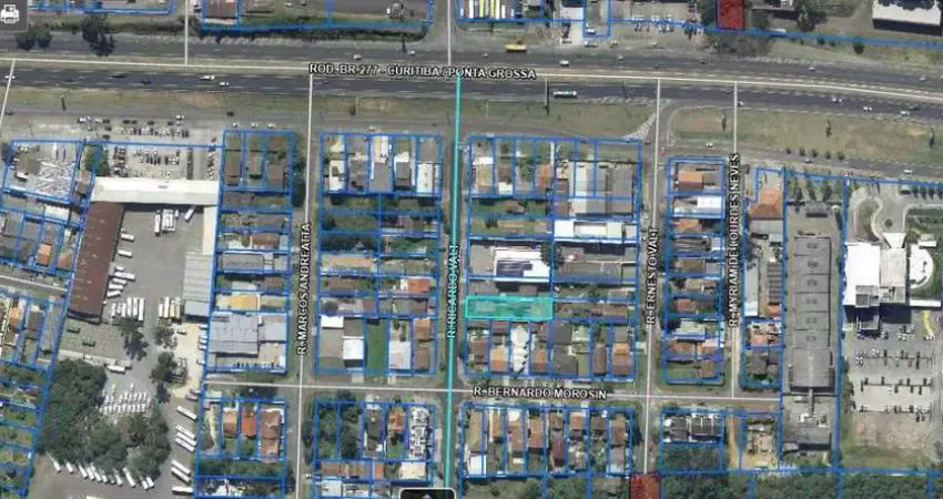 Terreno comercial à venda na Ricardo Valt, 121, Mossunguê, Curitiba