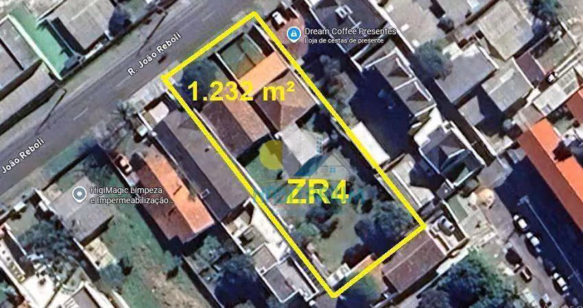 Terreno 22 m testada sendo no santa cândida divisa do boa vista