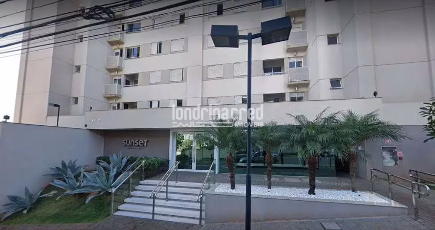 Apartamento à venda 2 quartos, 1 vaga, 55m², fazenda gleba palhano, londrina - pr | sunset faria li