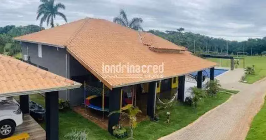 Chácara à venda 3 suites, 5000m², centro, sertaneja - pr |  chácara jabur