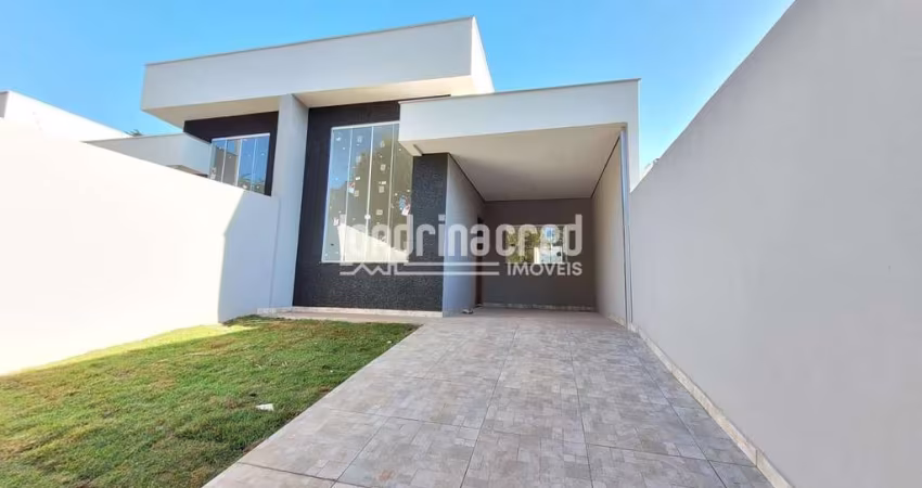 Ótima Casa térrea Geminada Nova à venda com 03 Dormitórios sendo 01 Suite no Jardim Colúmbia, Regiã
