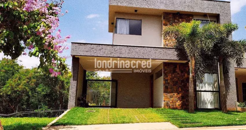 Sobrado de alto padrão no condomínio bella vitta - 253 m², vista privilegiada, amplo quintal, pisci