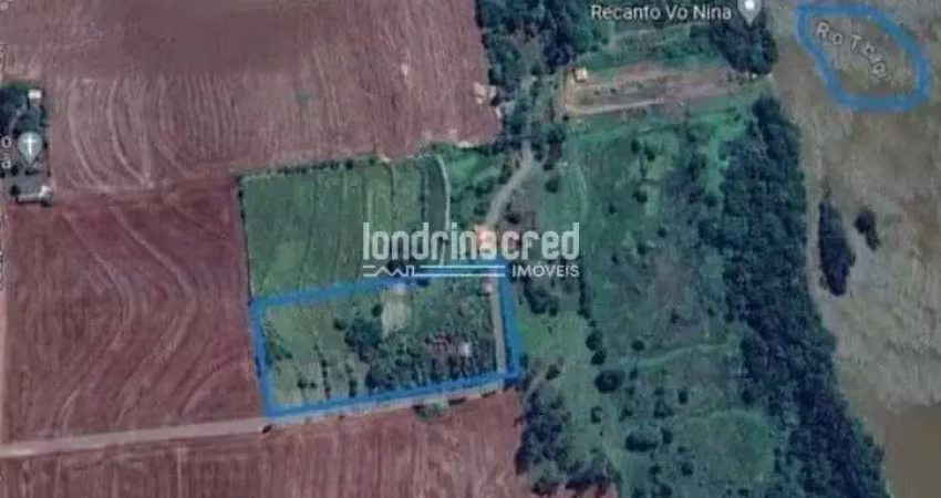 Excelente sítio em ibiporã-pr: 2 casas de alvenaria, 24.200m², área verde, próximo ao rio tibagi e