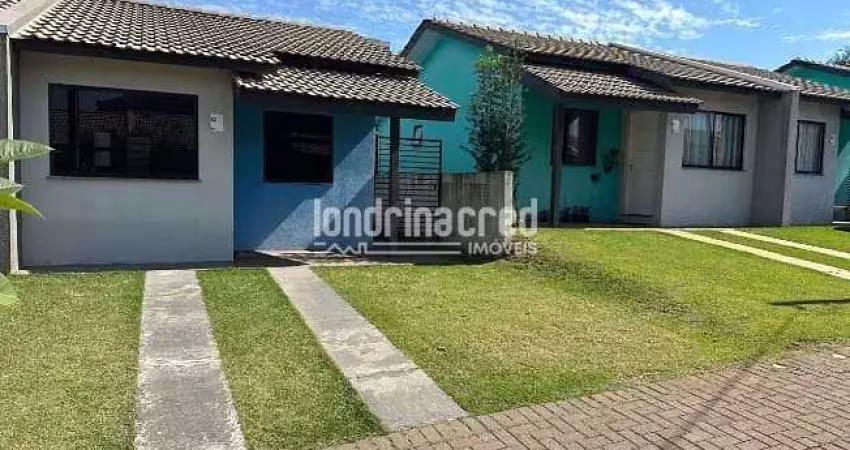 Casa no condomínio viva londrina - zona norte, 2 quartos, sala, cozinha, banheiro, lavanderia e esp