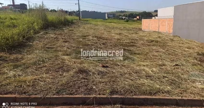 Terreno de 300m² no Recanto Parque Guará – Ibiporã/PR, plano, com calçada, rua asfaltada e ótima lo