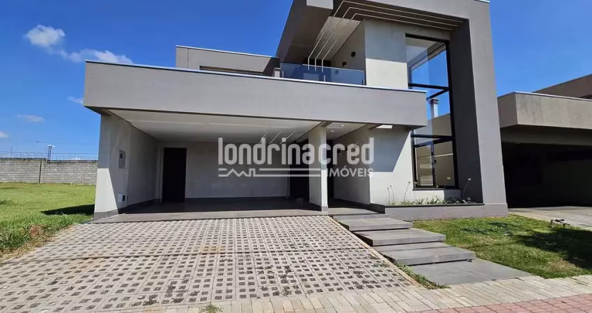 Excelente casa no Condomínio Bellevie, com 214m² construídos, 3 dormitórios, suíte, 3 banheiros, ár