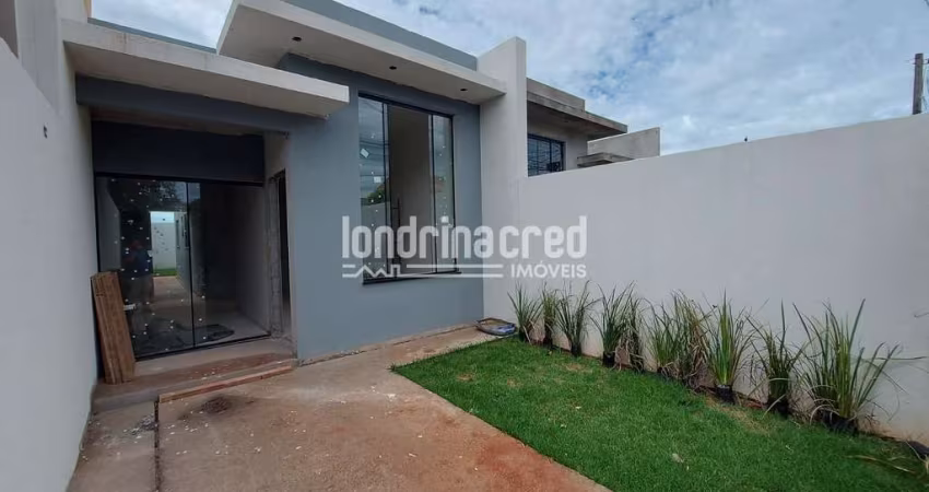 Casa na Zona Leste – 2 Quartos, 2 Vagas | Jardim Pequena Londres, Londrina | Aceita Financiamento –