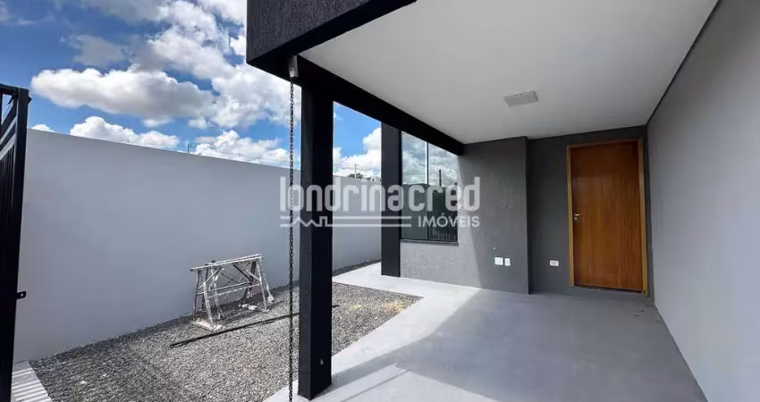 Casa com 3 quartos (1 suíte), 88m² de área construída, garagem coberta e ótima localização na regiã