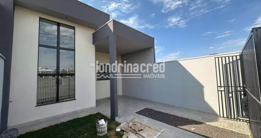 Casa moderna com suíte, pé direito alto e acabamentos de qualidade na zona norte – próx. ao londrin