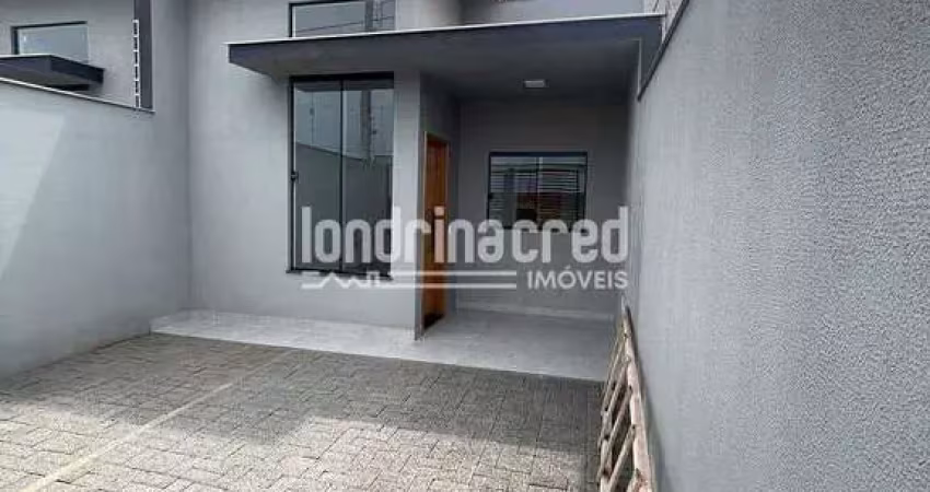 Casa geminada na zona leste de londrina, 3 dormitórios (1 suíte), mobiliada com planejados, churras