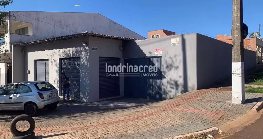 Barracão para locação na zona norte de londrina, com 400m² de terreno, 350m² de área útil, amplo es
