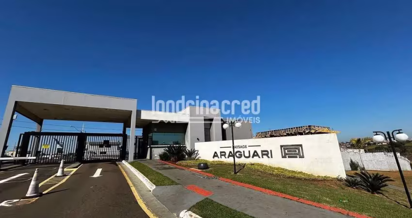 Excelente terreno de ilha no condomínio araguari | 253m² com aclive | localização privilegiada na z