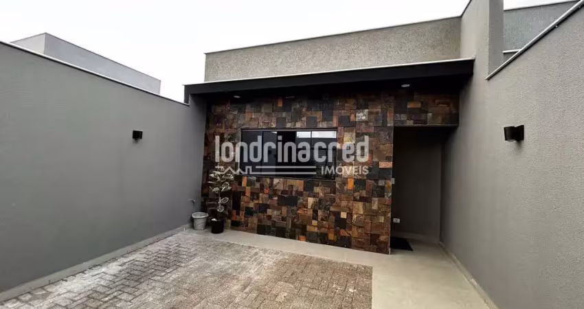 Casa no loteamento chamonix com 78m², 3 dormitórios (1 suíte), banheiro social e 1 vaga de garagem,
