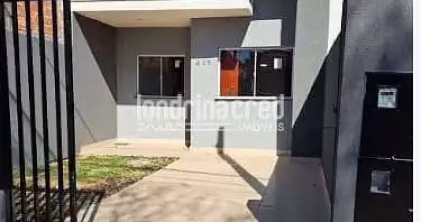 Casa nova no jardim colúmbia d – 2 quartos, sala, cozinha, vaga de garagem, sobra de terreno e fina
