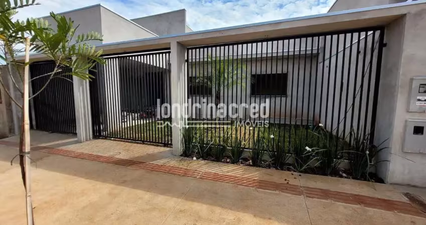 Casa nova na zona leste de londrina com 98m² de área útil, 3 dormitórios (1 suíte), banheiro social