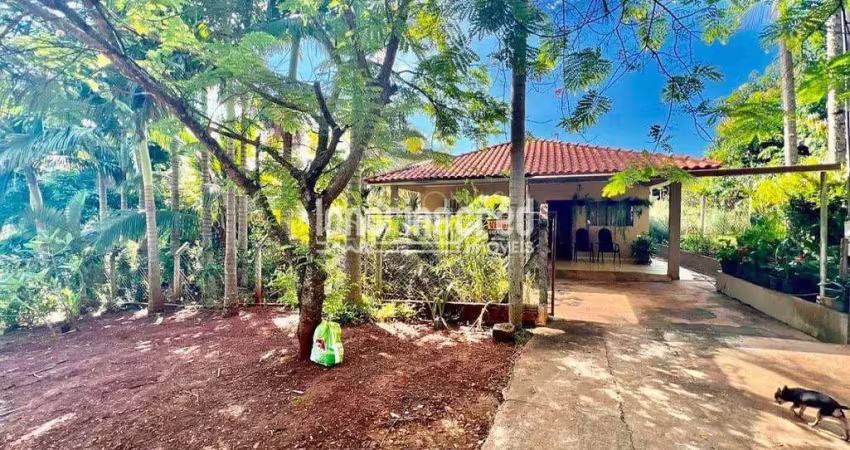 Chácara em jataizinho com 1.575m² de terreno, 130m² construídos, casa com 2 suítes, 3 banheiros, sa