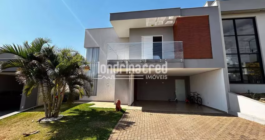 Linda casa mobiliada no condomínio morada das flores com 3 dormitórios (1 suíte c/ hidromassagem),