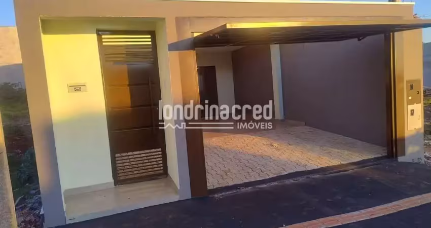 Casa no jardim mônaco em arapongas, 3 dormitórios (1 suíte), sala, cozinha, banheiro social, 2 vaga