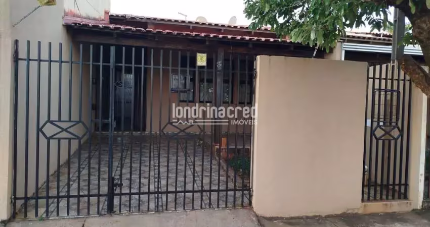 Casa à venda na zona norte de londrina com 3 quartos, sala e cozinha integradas, 1 vaga de garagem,