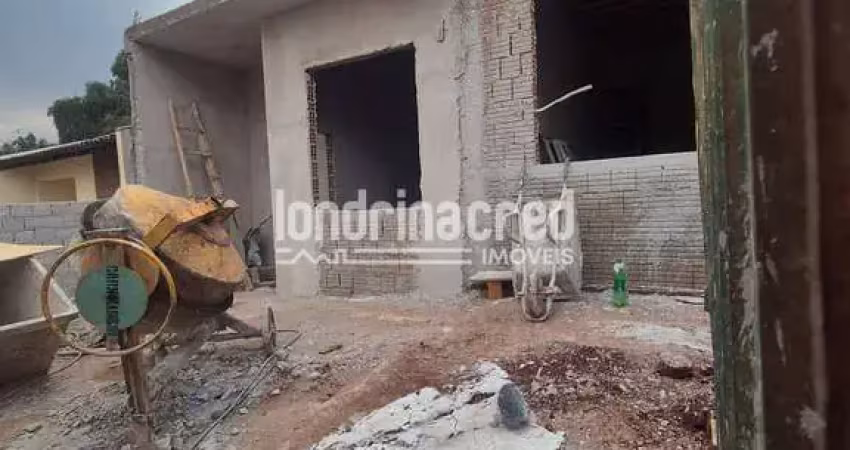 Casa em construção à venda no jardim planalto – zona norte de londrina, com 3 dormitórios (1 suíte)