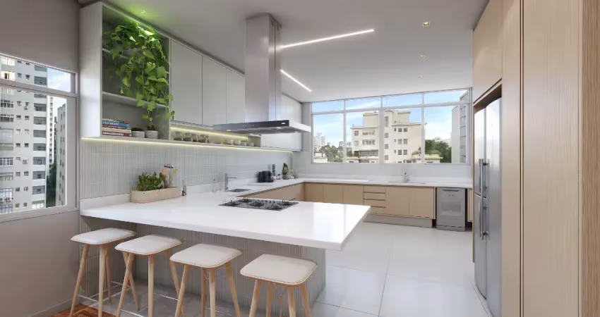Charme, espaço e sofisticação no coração de higienópolis